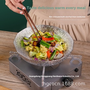 Marmite à alcool commerciale transfrontalière à <span class=keywords><strong>trois</strong></span> niveaux en acier inoxydable 304, style japonais et coréen, pour Sukiyaki, fruits de mer, crabe et soupe de crevettes - Product Image 2
