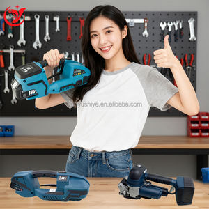 Herramienta de corte de flejado de Mano Eléctrica desmontable portátil 13-16 Máquina de embalaje de PP <span class=keywords><strong>PET</strong></span> inalámbrica para flejado desmontable - Product Image 1