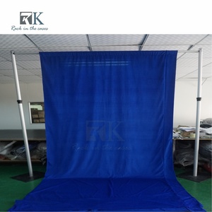 Easy install Pipe Kit and Drape Aluminum Standing Curtain System Wedding Backdrop Trade Show Photo Booth - Product Image 6