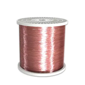 Venta caliente personalizable 0,6 Mm Alambre de aluminio y magnesio recubierto de cobre 5% Ccam Cable desnudo