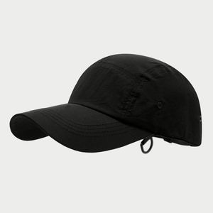 Gorras de Béisbol de 7 Paneles de Secado Rápido de Alta Calidad al por Mayor, Gorras Deportivas para Correr, Gorra de Béisbol Personalizada con Rayas - Product Image 1