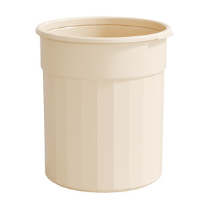 Large Round Lidless Trash Can 12L Above Big Size Indoor Use For Kitchen Bathroom Bedroom Office - Product Image 5