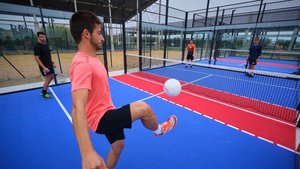 Fabricant de terrains de <span class=keywords><strong>padbol</strong></span> en plein air et en intérieur, usine de <span class=keywords><strong>padbol</strong></span> - Product Image 5