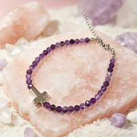 Bracelets faits à la main ajustables en cristal artificiel violet, bracelets de mode au design original, bracelets et joncs tendance pour cadeau