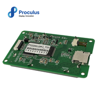 Proculus Écran tactile HMI programmable de 2,8 pouces, haute luminosité, système de contrôle tactile, mini écran LCD intelligent, tablette médicale
