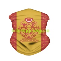 Masque facial sportif extensible à col sans couture, imprimé, en tissu extensible, à prix abordable, le plus vendu, pour sororité, bandana d'extérieur, logo personnalisé