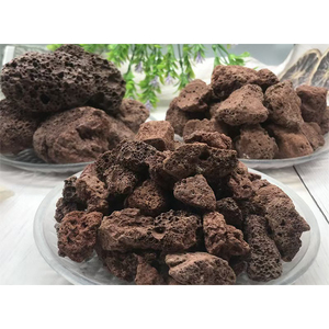 <span class=keywords><strong>Piedra</strong></span> volcánica Natural de alta calidad, <span class=keywords><strong>piedra</strong></span> de lava negra y roja para decoración, suministro de bajo precio para uso de productos químicos de papel - Product Image 1