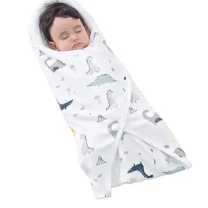 Детское хлопковое Пеленальное Одеяло, спальный мешок для новорожденных