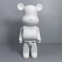 2026 Populaire Lapin spatial fluide en PVC avec tirelire, Embryons de vinyle fluide blancs pour la vente en gros