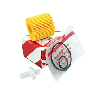 04152-37010 适用于 Hilux 和 Wish 的发动机机油滤清器，纸质材质，1 年保修，原厂替换件 - Product Image 2