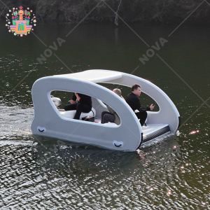 Bateaux de maison électriques gonflables E-Catamaran gonflables pour les loisirs aquatiques Yacht électrique gonflable - Product Image 2
