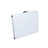 Table pliante portable de haute qualité 5FT/6FT/8FT, très vendue, pour fêtes et événements en extérieur, produit d'articles ménagers