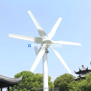 เครื่องกำเนิดไฟฟ้าพลังงานลมแบบเฮลิกซ์แนวตั้ง 1500W กำลังต่ำ แบบกำหนดเองได้ สำหรับติดตั้งบนหลังคาในเมือง - Product Image 1