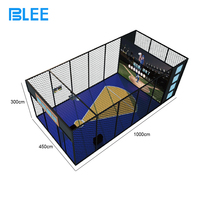Équipement de jeu d'entraînement de frappeur de machine de simulateur de baseball AR d'intérieur interactif populaire pour le centre de sports de parc d'attractions