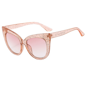 Psn Cat Eye <b>Sunglasses</b> Full Rim <b>Gradient</b> Lenses UV400 Women Sun Protection 9037 - Product Image 5