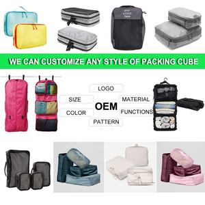 Juego de Cubos de Embalaje Personalizados, Organizadores de Equipaje de Viaje - Forma Cilíndrica y Organizador de Camisas - Juego de 6 - Product Image 5