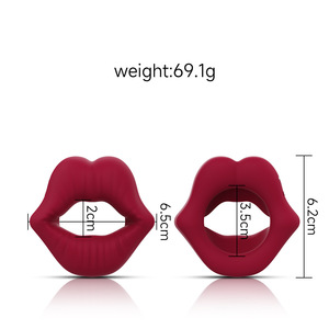 Juguete Sexual Masculino con Forma de Pene y Boca de Rosa, Vibrador, Anillo para Pene, Juguetes Sexuales para Adultos para Hombres - Product Image 4