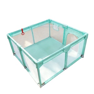 Clôture de jeu pour enfants en gros avec porte, respirante et sécurisée, pour salon intérieur, 180*200, en tissu, pour bébé - Product Image 1