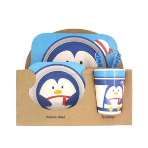 <span class=keywords><strong>dibujos</strong></span> <span class=keywords><strong>animados</strong></span> de animales pequeños para los niños de la cocina de Casa de bambú de la cena de los niños conjunto - Product Image 2