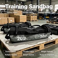 Sac de sable lesté HYROX personnalisé avec logo FRS Wholesale pour entraînement fonctionnel, sac de puissance pour équipement de musculation professionnel en salle de sport