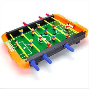 New plastic table soccer toy kids sport Toy Indoor Plastic Mini hand Table Football Soccer Tables