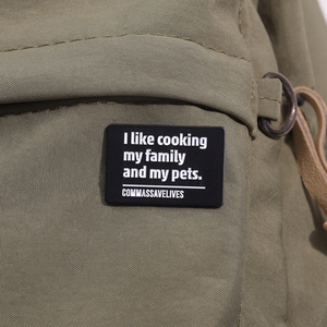 Pin de Esmalte con Frase Personalizada 'Me Gusta Cocinar', para Familiares y <span class=keywords><strong>Mascotas</strong></span>, Broche, Insignia para Mochila, Joyería, Regalos para Amigos - Product Image 3