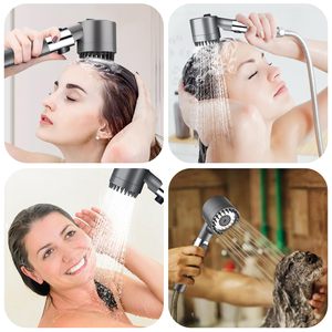 Douchette à Main Haute Pression avec Filtre Économiseur d'Eau, Flexible de <span class=keywords><strong>Douche</strong></span> de Massage <span class=keywords><strong>pour</strong></span> Toilettes - Product Image 6