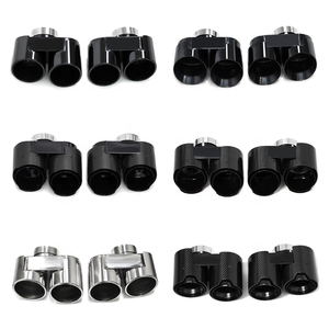 Sypes Punta de silenciador de fibra de carbono Punta de escape de tubo de escape para G20 <span class=keywords><strong>G21</strong></span> 330i 320d <span class=keywords><strong>330d</strong></span> 330e G22 G23 G26 320i 325i 420i 425i 430i - Product Image 2