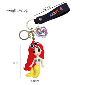 Nouveau Style classique Anime dessin animé Karol G Taylor chanteur 3D porte-clés adolescent cadeau sac à dos ornement poupée pendentif porte-clés - Product Image 6