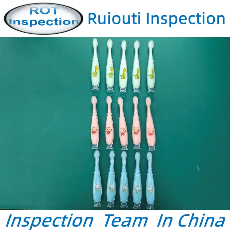 Escova de dentes inspeção completa em yangzhou qualidade controle serviços descartáveis hotel suprimentos inspeção serviços