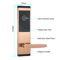 Hotel pembaca kartu Airbnb apartemen kunci elektronik kartu RFID kartu kunci rumah dengan Hotel manajemen kunci perangkat lunak