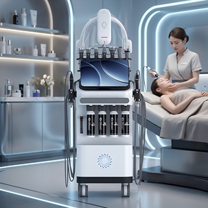 Appareil de beauté facial NewFace 2026 Advanced 10 en 1 à oxygène spatial, nettoyage en profondeur, éclaircissement de la <span class=keywords><strong>peau</strong></span>, hydrodermabrasion - Product Image 1