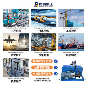 ชุดจ่ายกำลังไฮดรอลิกอุตสาหกรรมแบบขายส่ง พร้อมปั๊มลูกสูบแบบติดด้านข้าง ปรับแต่งได้สำหรับเครื่องอัดไฮดรอลิก - Product Image 3