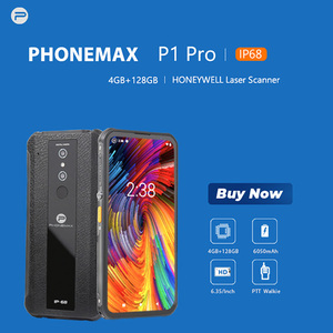 Phonemax p1pro 6.35 inch Incell hiển thị gồ ghề điện thoại di động kỹ thuật điện thoại máy QUÉT 4 + 128 gam mã vạch NFC tính năng Android điều hành - Product Image 4