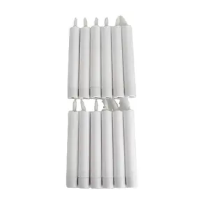 Remote Magic Hanging Candles Floating Candles with Wand Flickering Warm Light Flameless LED Taper Battery 12 Packs