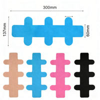 Bande Kinesiologique OEM pour le Soulagement de la Douleur des Muscles Postérieurs du Talon et du Mollet, Pré-Découpée, Sportive, Imperméable, Respirante, Athlétique