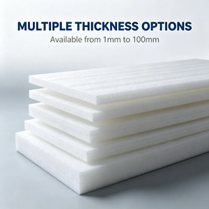 Custom Eco-Friendly EPE <b>Foam</b> <b>Sheet</b> Roll Anti-static Lightweight Shockproof for Shipping Protective Packaging - Product Image 2