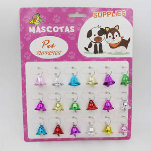 Campana de <span class=keywords><strong>collar</strong></span> de metal para perro y gato, campana de juguete colorida de alta calidad - Product Image 5