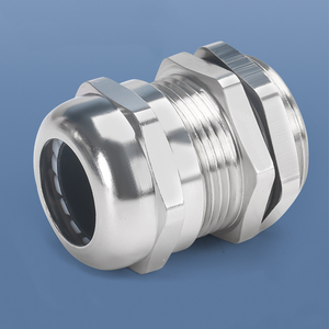 Presse-étoupe en laiton nickelé Kaiyue, protection IP68, résistant aux acides et aux alcalis, filetage PG9 pour connexions étanches sécurisées 4-8MM - Product Image 1