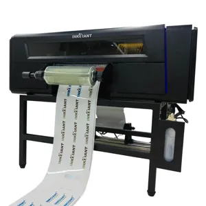 INKGIANT mini imprimante dtf d'étiquettes en cristal uv dtf prix de gros machine d'impression dtf d'autocollants UV à tête TX800
