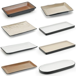 Biểu Tượng Tùy Chỉnh Matte Chất Lượng Cao <span class=keywords><strong>Melamine</strong></span> Màu Sắc Đôi Tấm Không Thể Phá Vỡ Hình Chữ Nhật Phục Vụ Tấm <span class=keywords><strong>Melamine</strong></span> - Product Image 1