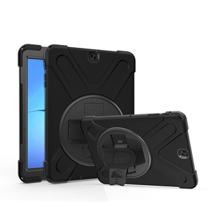 Étui de protection robuste pour tablette Samsung <span class=keywords><strong>Galaxy</strong></span> Tab <span class=keywords><strong>S2</strong></span> 9.7" T810 T815 avec sangle de transport et bandoulière - Product Image 1