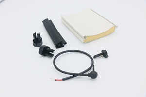 Bumper <span class=keywords><strong>de</strong></span> sécurité en caoutchouc anti-pincement FS-55V TPE pour porte <span class=keywords><strong>de</strong></span> <span class=keywords><strong>volet</strong></span> <span class=keywords><strong>roulant</strong></span> automatique industrielle avec capteur - Product Image 3