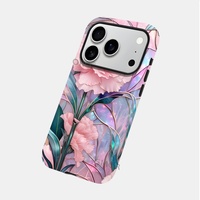 Étui de téléphone portable antichoc personnalisé DYL pour 17 Pro Max & Air/Plus, style Ins, en TPU+PC