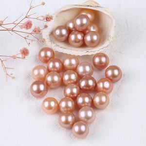 Màu Đỏ Tự Nhiên Trung Quốc 11-12Mm AA Edison Vòng Ngọc Trai Nước Ngọt Hạt Trang Sức - Product Image 2