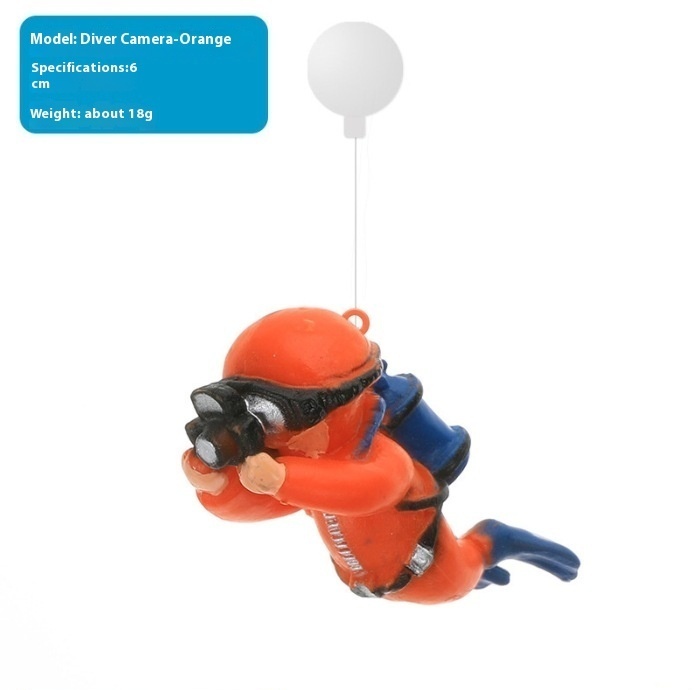 Telecamera subacqueo-arancione-