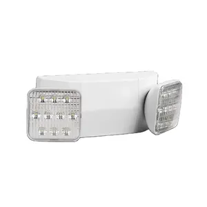 White Twin Spot Led Emergency Lighting Lamp Fire E,ergemcy Light