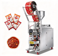Machine automatique de remplissage et de scellage de pâtes, pour bases de hot pot, confitures, mayonnaises, et conditionnement de sachets de condiments