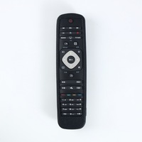 Casing pemegang kendali jarak jauh Anti selip, Casing pelindung dengan tali untuk merek Philips, desain sederhana, Casing Universal, Keyboard TV Mini