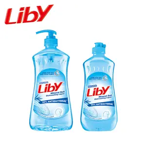 Оптовая торговля 1,1 кг бренд Liby Экологичная химическая формула Органическая жидкость для мытья посуды
